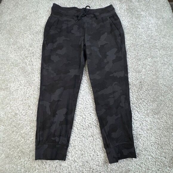 Lululemon Ready To Rulu Crop Jogger Black Gray Camo - Picture 2 of 12